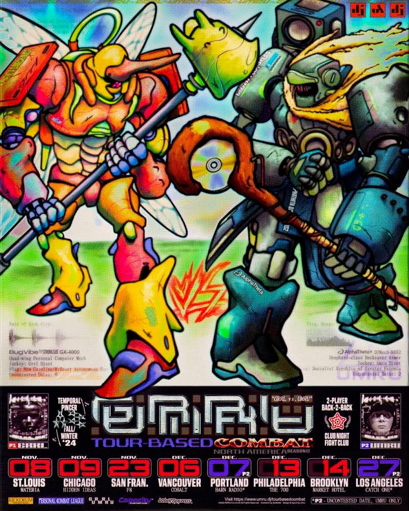 Materia Presents: GRRL vs. UMRU Flyer