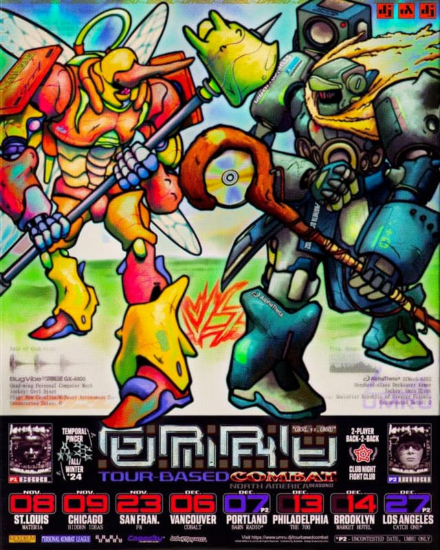 Materia Presents: GRRL vs. UMRU Flyer